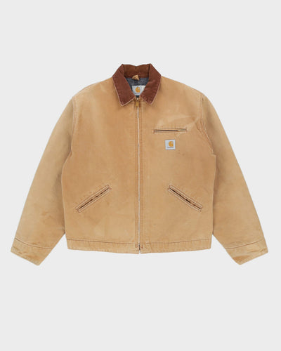 Vintage 90s Carhartt Beige Workwear Jacket - XL