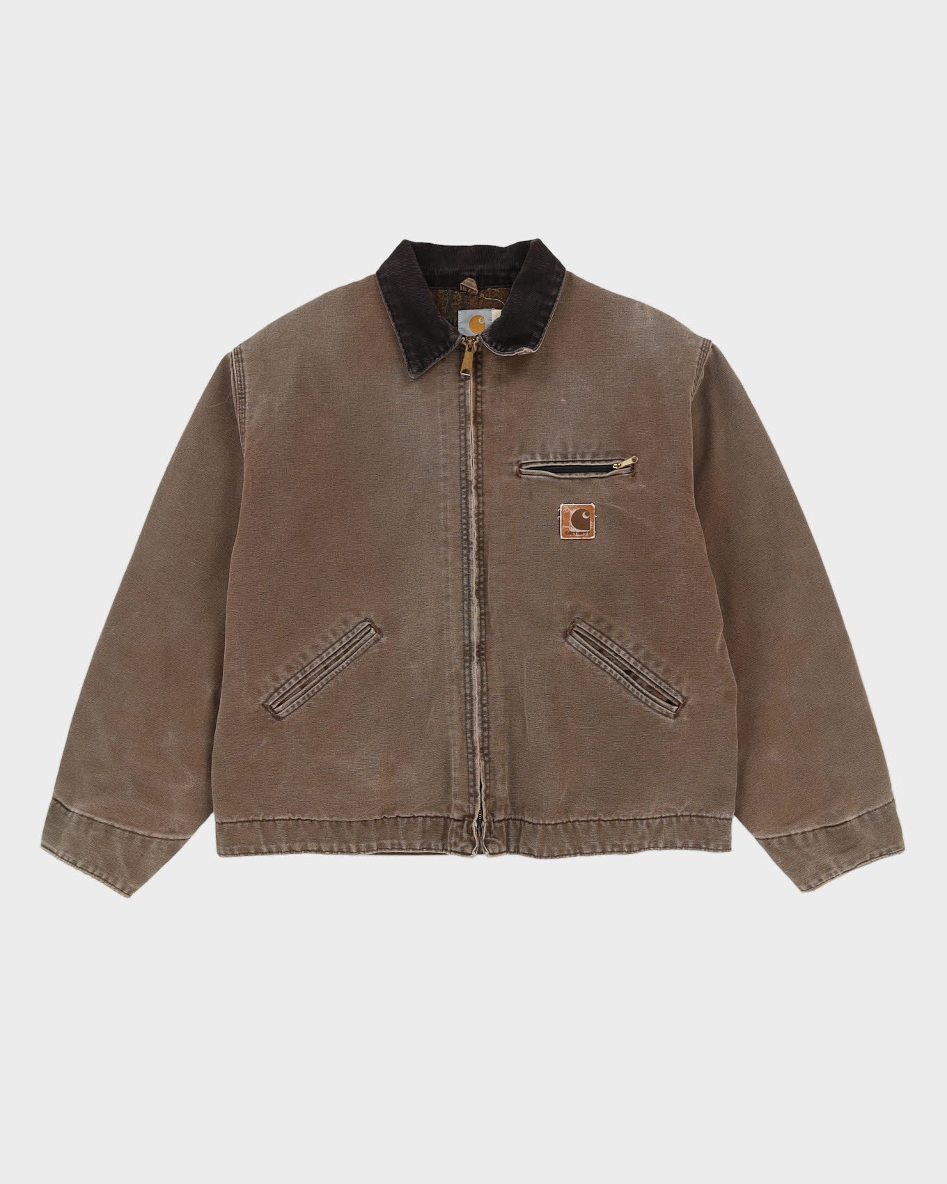Vintage 90s Carhartt Brown Workwear Jacket - XL