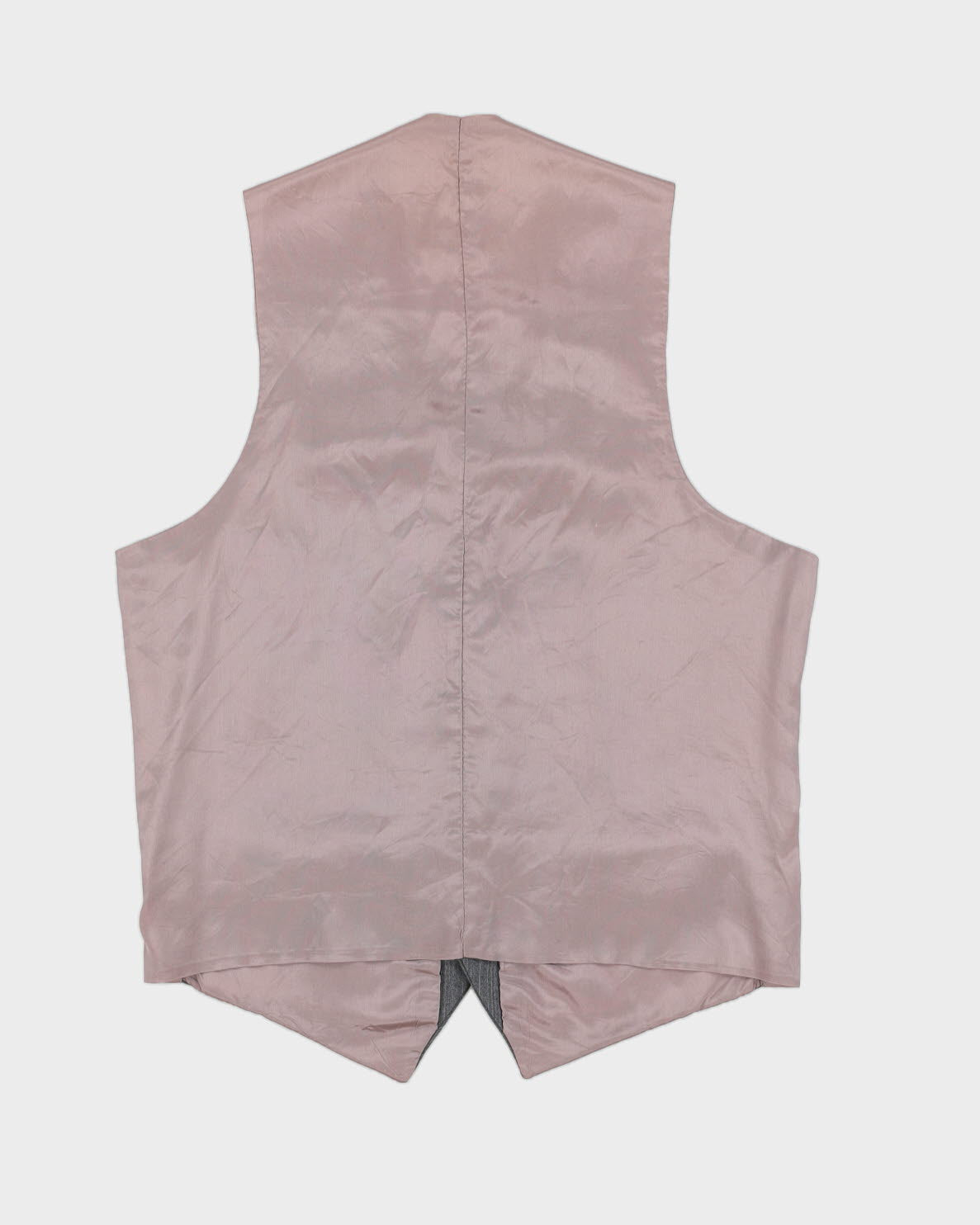 Grey Pinstriped Waistcoat - S