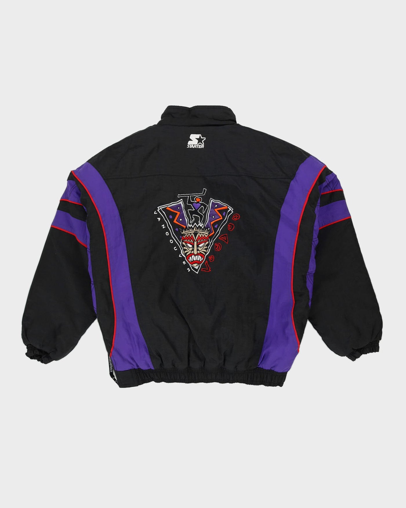 Vintage 90s Rare Voodoo Vancouver Black Jacket - M