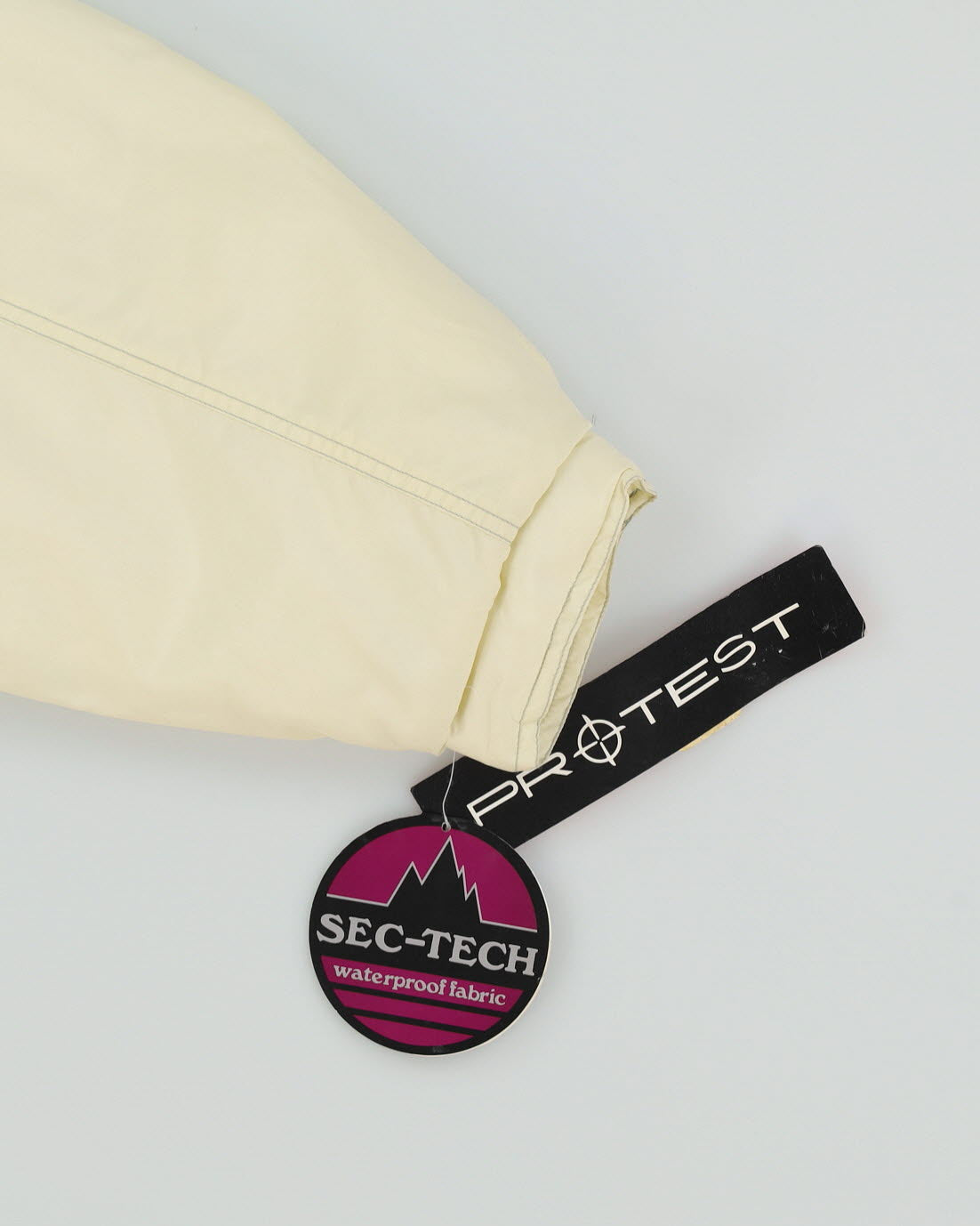 Protest Cream Ski Jacket Deadstock With Tags - XL