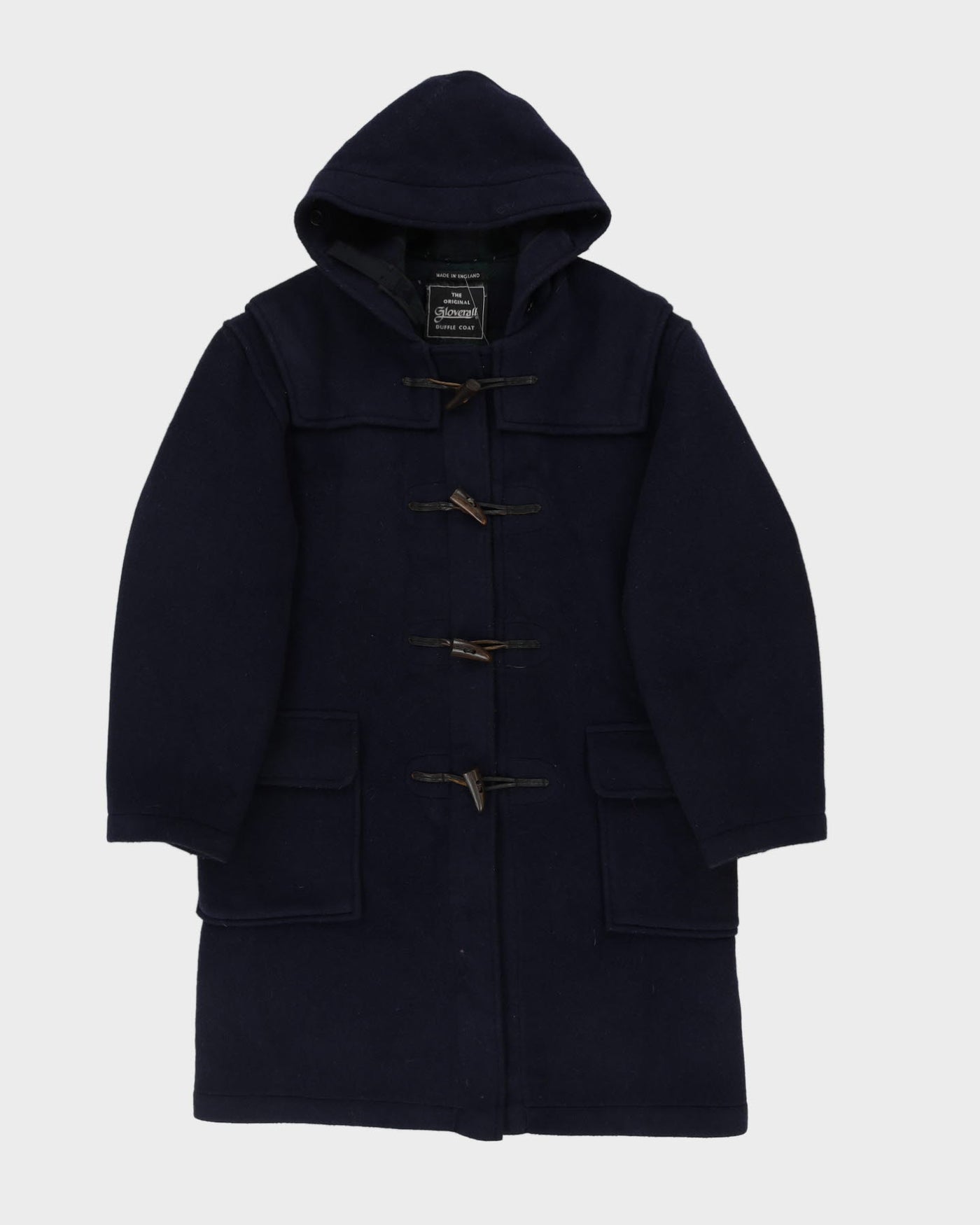 Goverall Blue Wool Duffel Coat - M / L