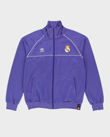 2008/2009 Adidas Real Madrid Football Team Purple Track Jacket - XL