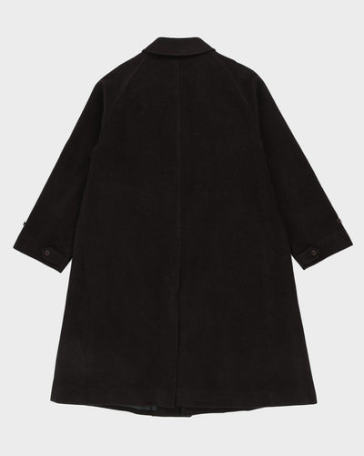 Burberrys' Brown Wool Overcoat - XL