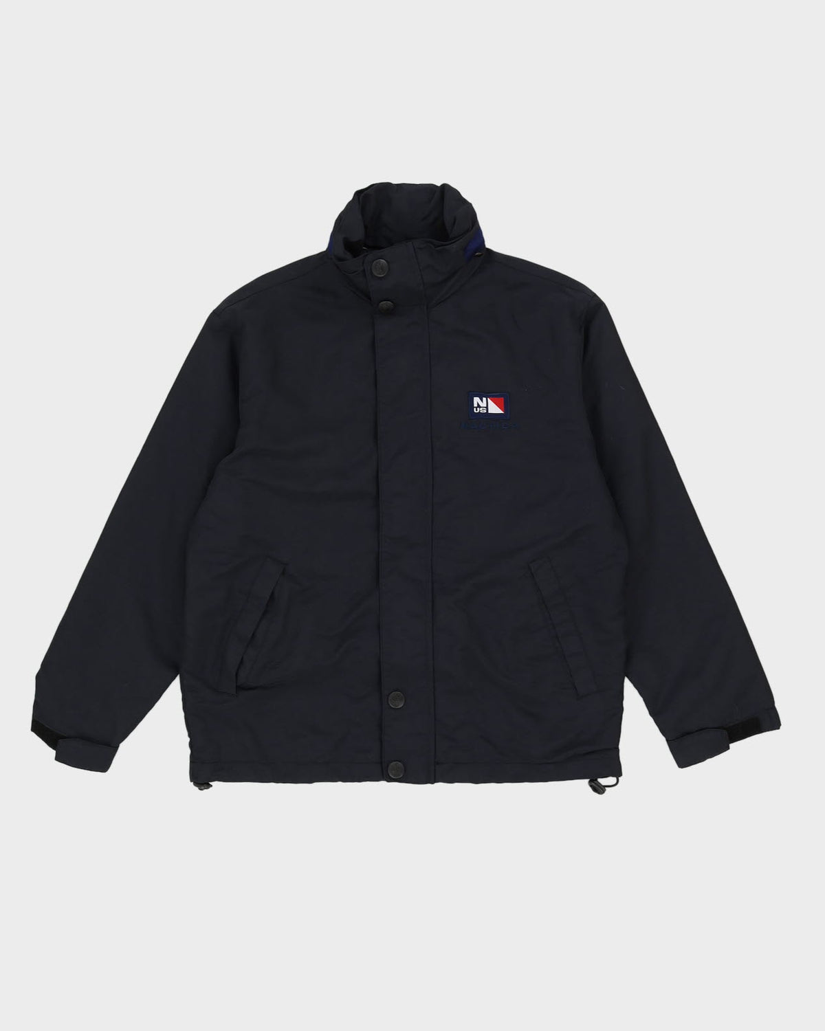 Nautica Competition Black Windbreaker - M