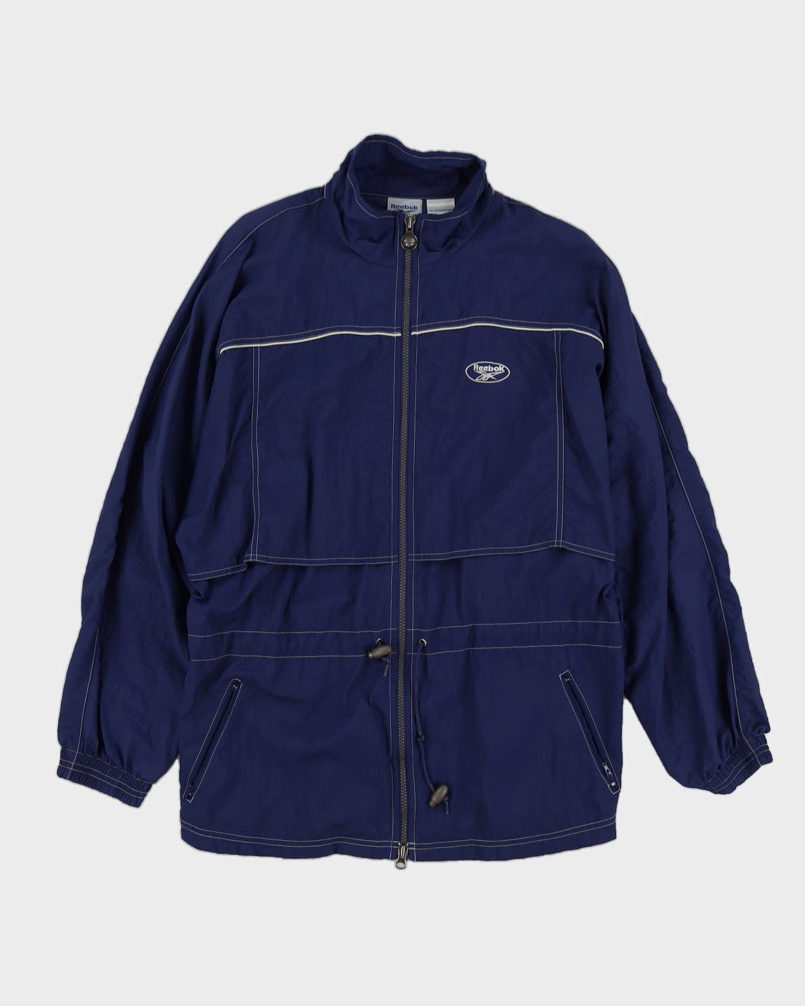 Vintage 90s Reebok Blue Jacket - L