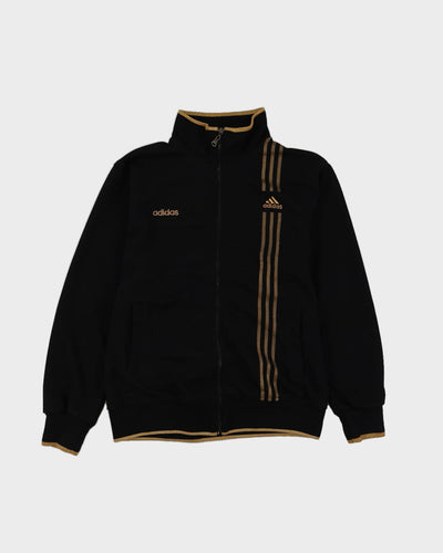 00s Adidas Black Track Jacket - M