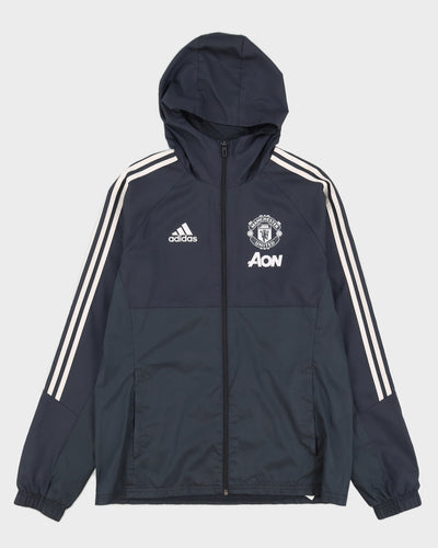 Adidas Manchester United Grey Track Jacket - M