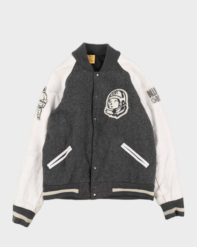 Billionaire Boys Club Grey Varsity Jacket - L