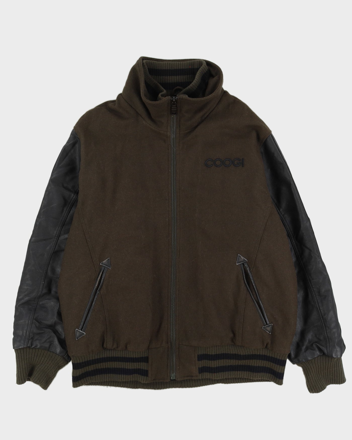 Coogi Green Varsity Jacket - XXL