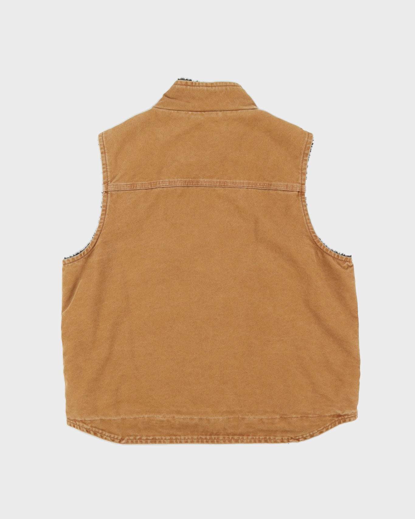 00s Carhart Beige Workwear Fleece Lined - L