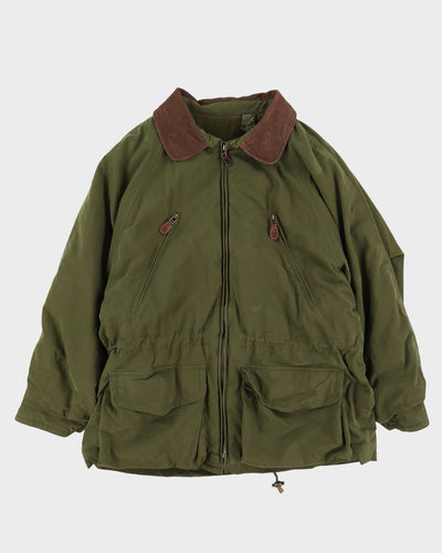 Vintage 90s Timberland Wheathergear Green Jacket - L