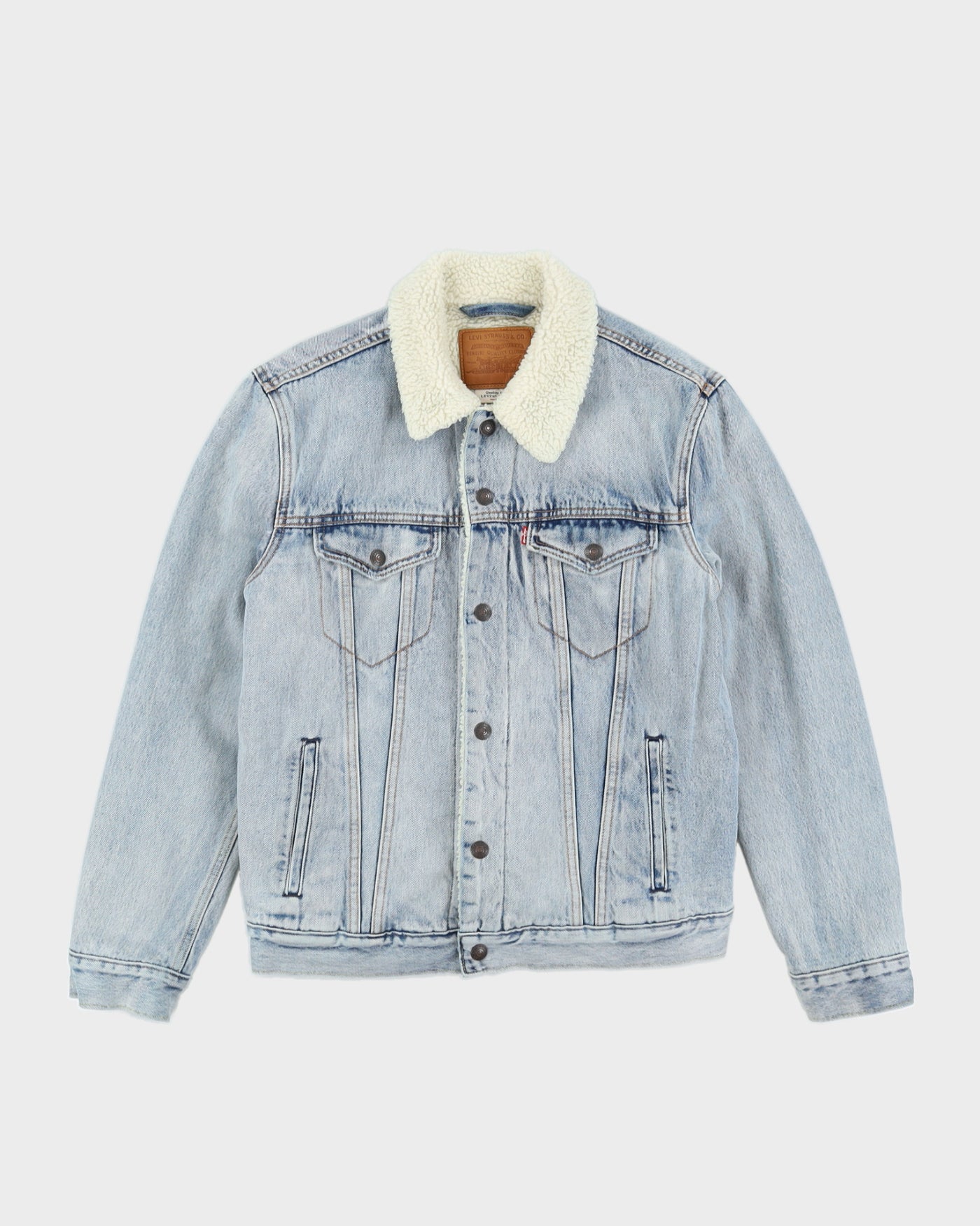 Levi's Big E Repro Fleece Lined Denim Jacket - M