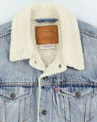 Levi's Big E Repro Fleece Lined Denim Jacket - M