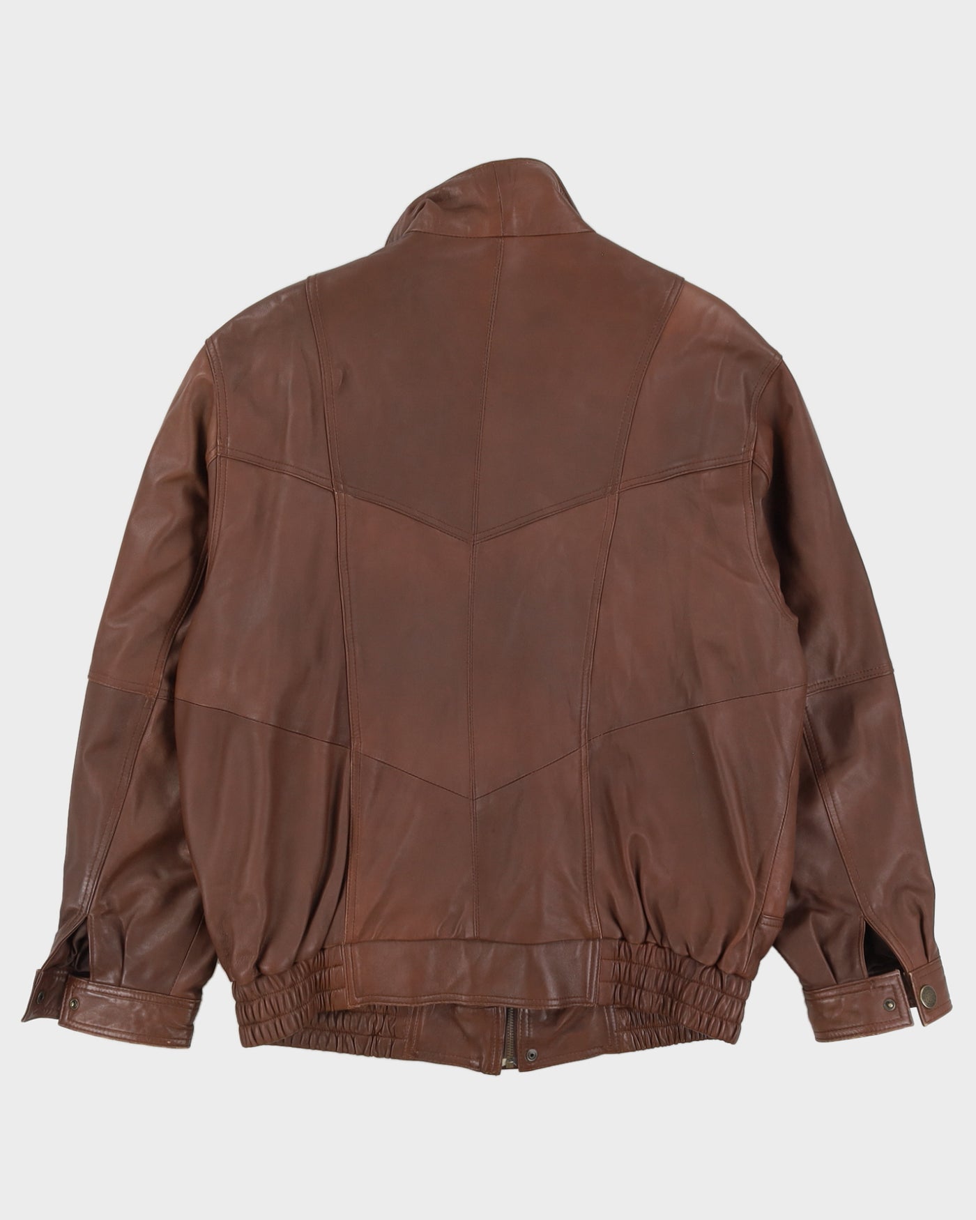 Boutique Of Leathers Canada Brown Leather Jacket - XL