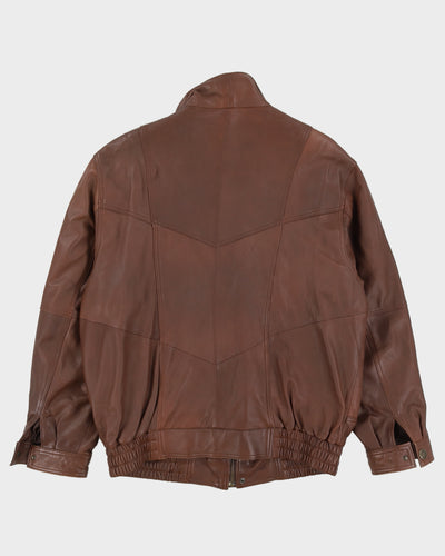 Boutique Of Leathers Canada Brown Leather Jacket - XL