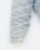 Vintage 80s Levi's Orange Tab Sherpa Lined Denim Jacket - S