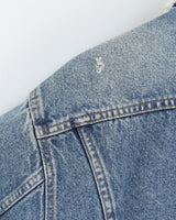 Vintage 80s Levi's Fleece Lined Blue Denim Jacket - L