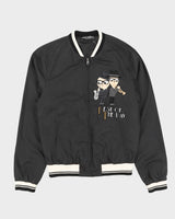 Dolce &amp; Gabbana Black Coach Bomber Jacket - S