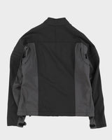 00s Harley Davidson Black Jacket - L