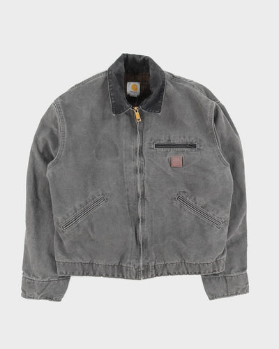 00s Carhartt Grey Workwear Jacket - L