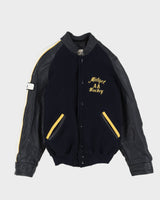 00s Midget AA Hockey Blue Varsity Jacket - M