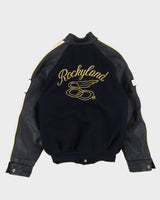 00s Midget AA Hockey Blue Varsity Jacket - M