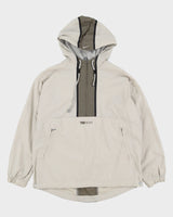Vintage 90s Nike Cream Quarter Zip Embroidered Jacket - M