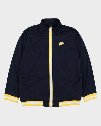 00s Y2K Nike Blue Track Jacket - L