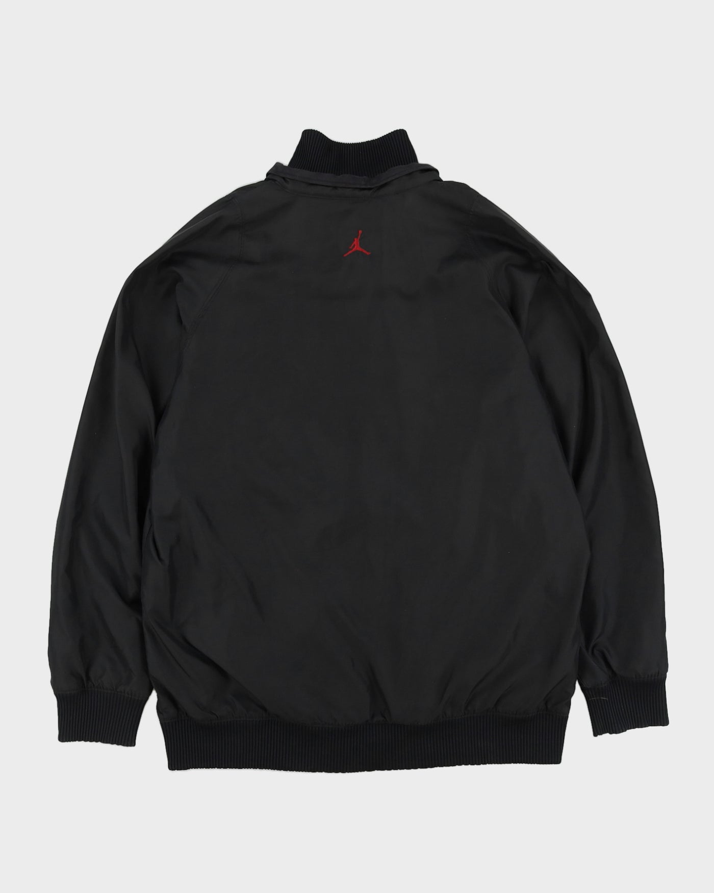 00s Y2K Jordan Black Harrington Jacket - M