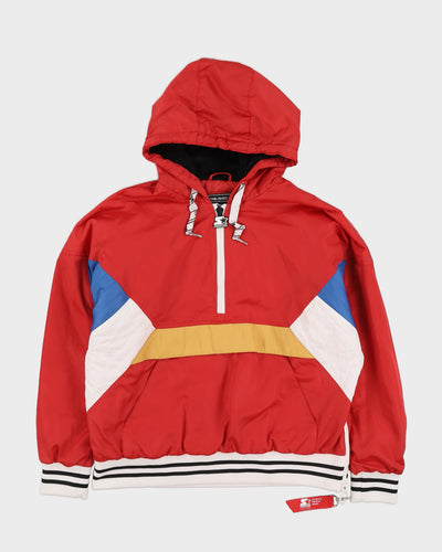 Starter Black Label Red Jacket With Embroidery On The Back - L