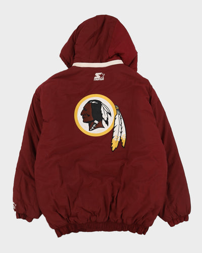 Vintage 90s Starter Redskins Washington Red Jacket - L