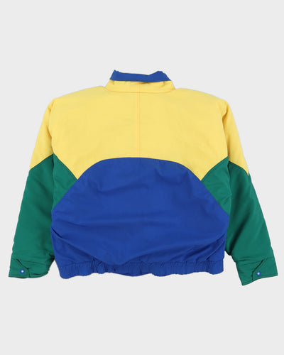 Vintage 80s Petroleum Curling Club Bomber Jacket - L