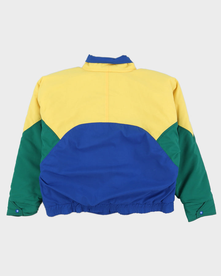Vintage 80s Petroleum Curling Club Bomber Jacket - L