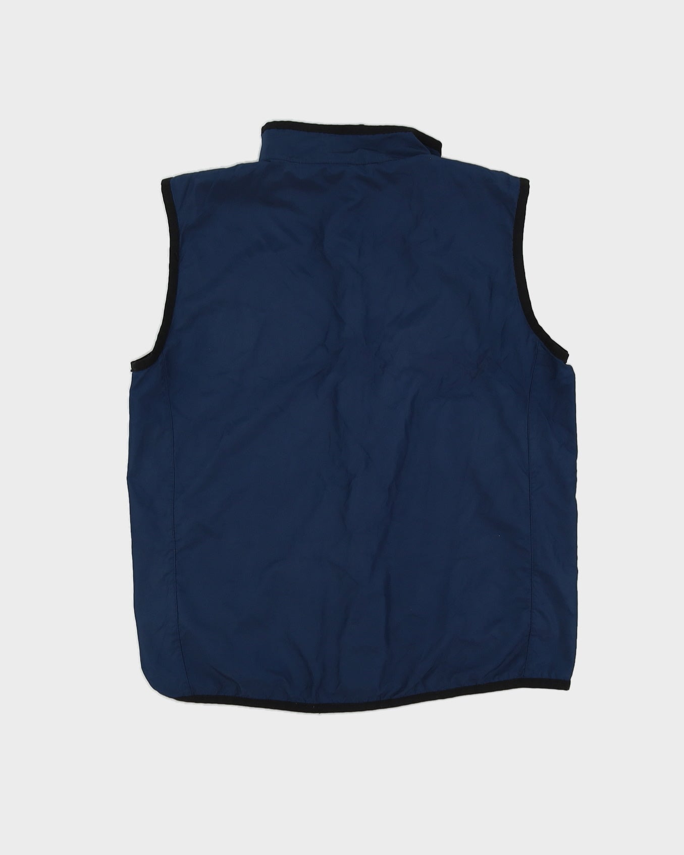00s Y2K Nike Blue Gilet - M