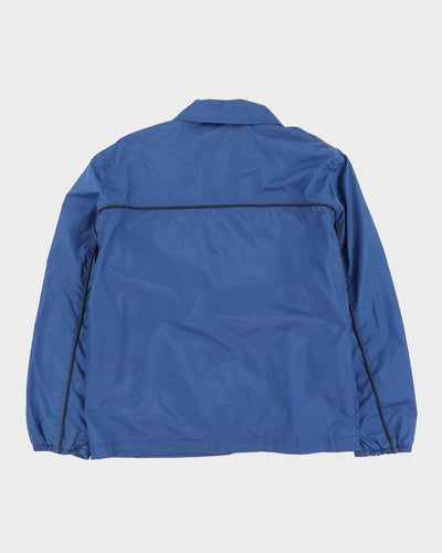 Vintage 90s Nike Blue Track Jacket - M
