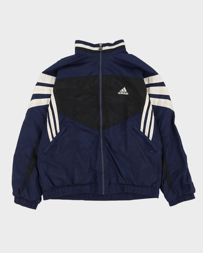 Vintage 90s Adidas Blue Track Jacket - M