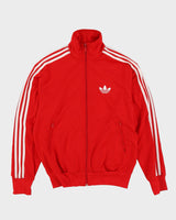 Y2K 00s Adidas Red Track Jacket - M