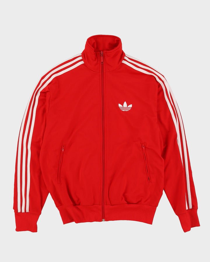 Y2K 00s Adidas Red Track Jacket - M