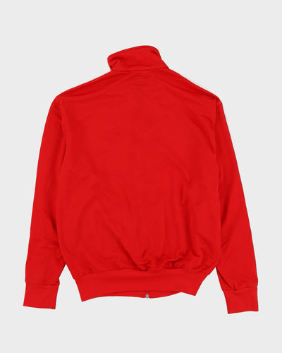 Y2K 00s Adidas Red Track Jacket - M