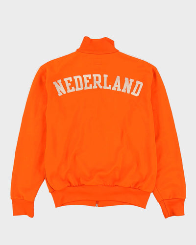 Adidas Orange 1974 Repro Holland Netherlands Orange Track Jacket - L