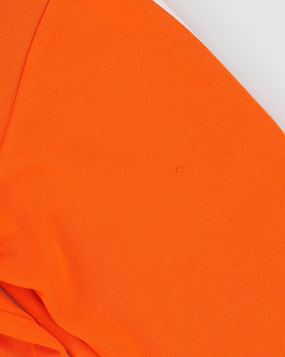 Adidas Orange 1974 Repro Holland Netherlands Orange Track Jacket - L