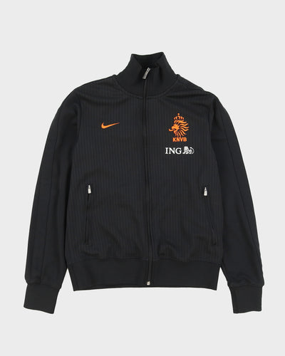 2011-12 Nike International Football Team Netherlands Black Track Jacket - M