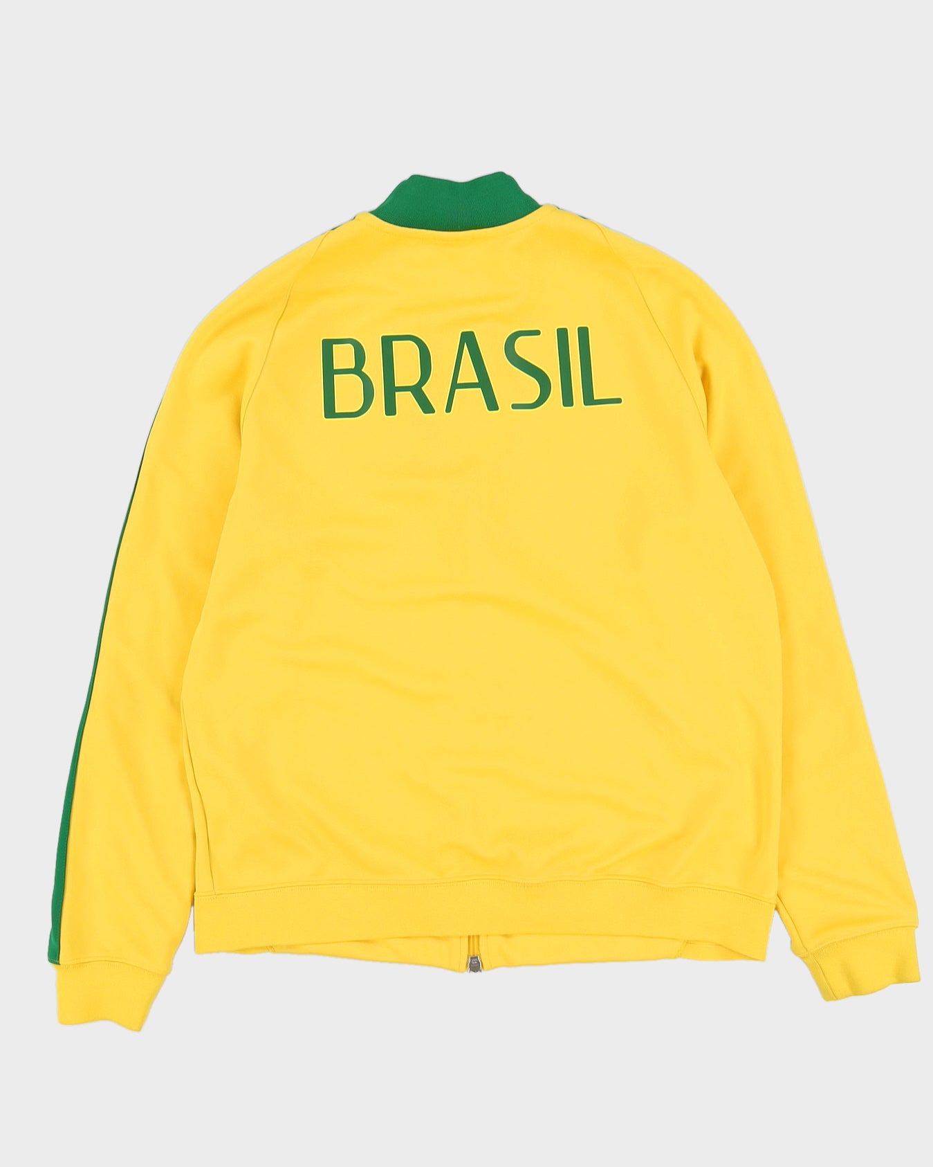 2013-14 International Team Brazil Yellow Track Jacket - L