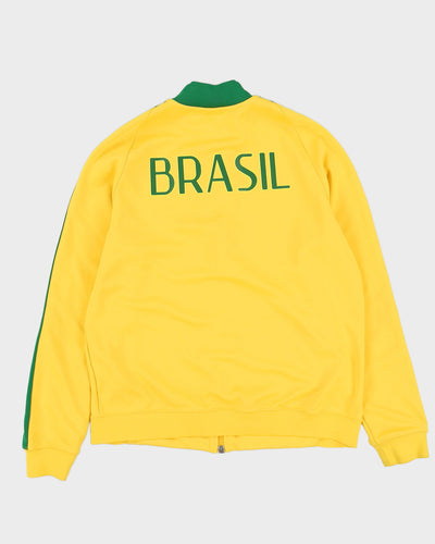 2013-14 International Team Brazil Yellow Track Jacket - L