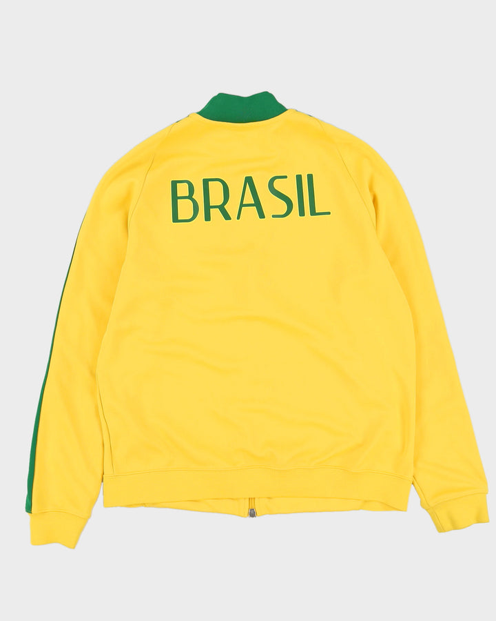 2013-14 International Team Brazil Yellow Track Jacket - L