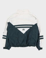 Vintage 90s Umbro White Track Jacket - M