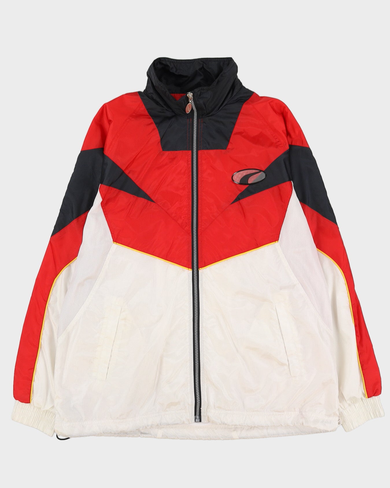 Vintage 90s Puma White Track Jacket - L
