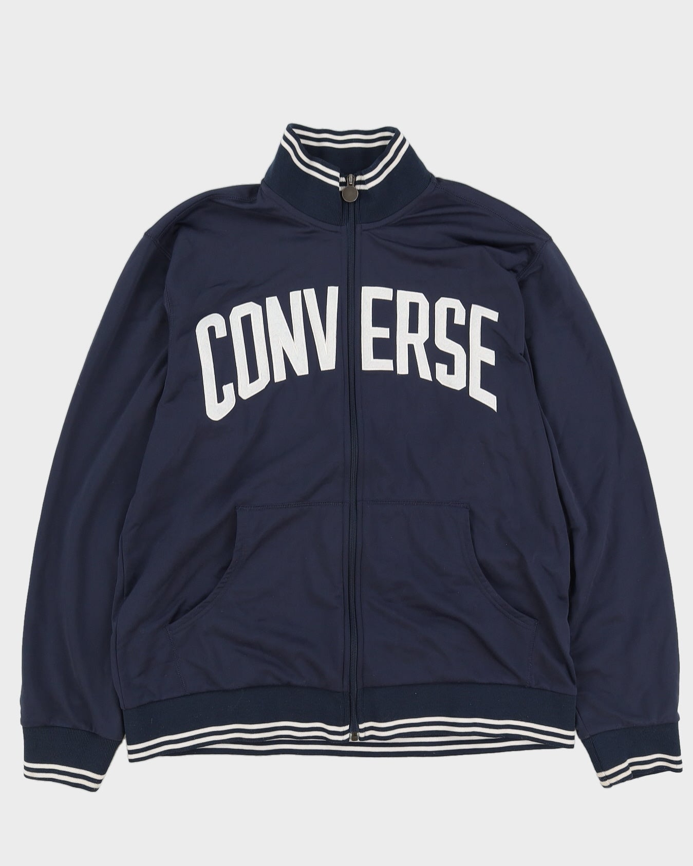 Converse All Star Blue Track Jacket - L