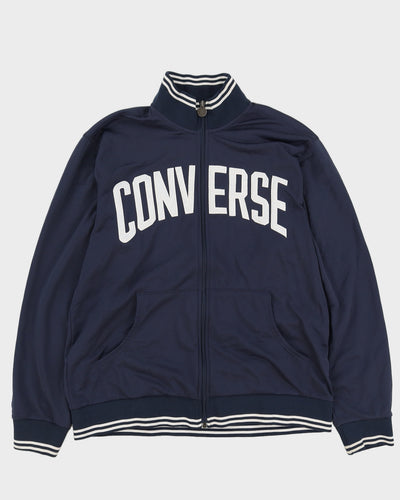 Converse All Star Blue Track Jacket - L